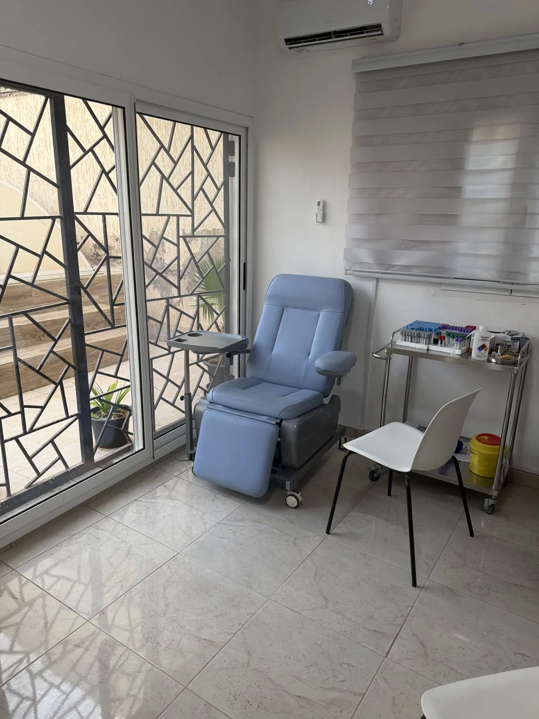 Salle de prélèvement MLAB